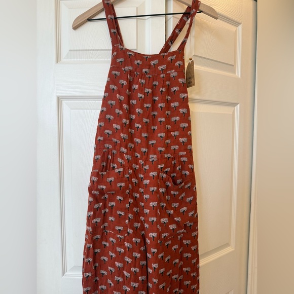 Natural Life Dakota overalls tree print NWT - Picture 5 of 11